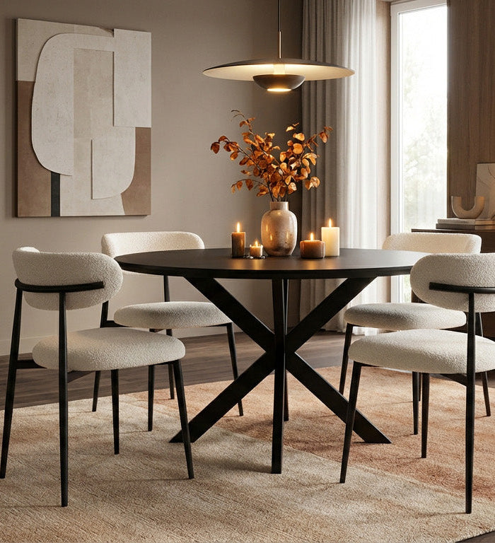 Eettafel + stoelen