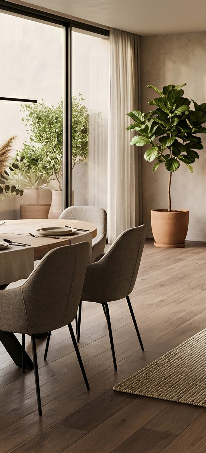 Eettafel + Salontafel