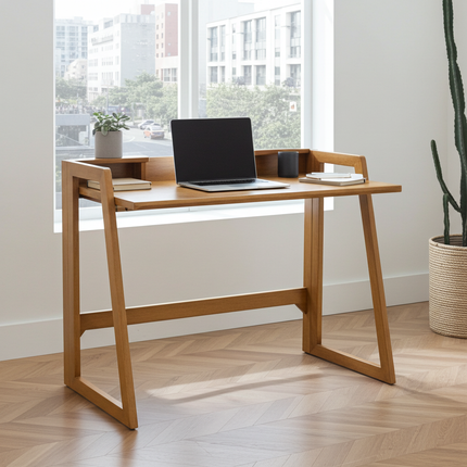 Bureau Fleur (inklapbaar) mango naturel