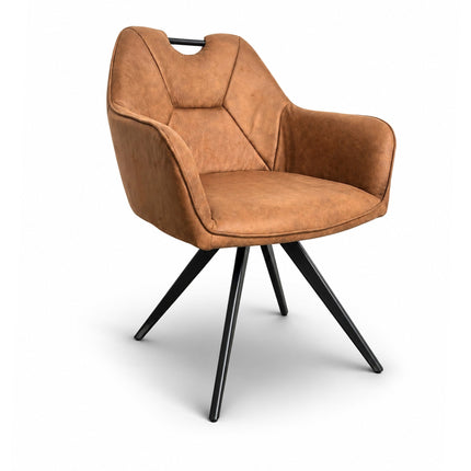 Eetkamerstoel Indiana Misty Cognac