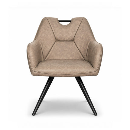 Eetkamerstoel Indiana Misty Light Brown