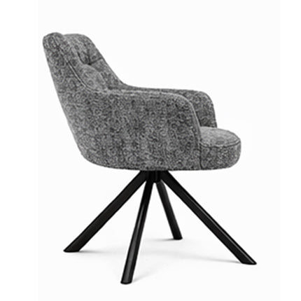 Eetkamersstoel Moreno Weave Antraciet