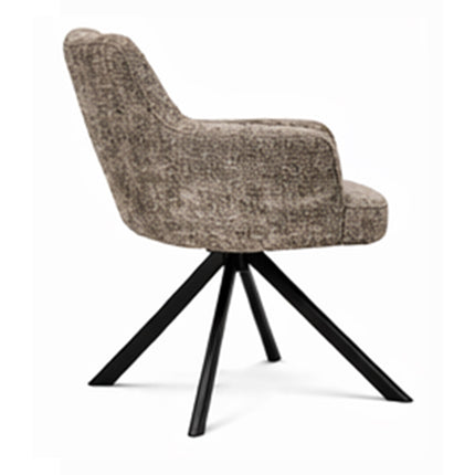 Eetkamersstoel Moreno Weave Taupe