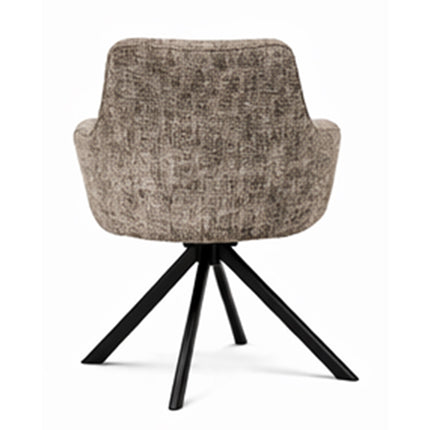 Eetkamersstoel Moreno Weave Taupe
