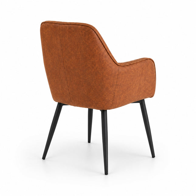 Armstoel Vermont Misty cognac