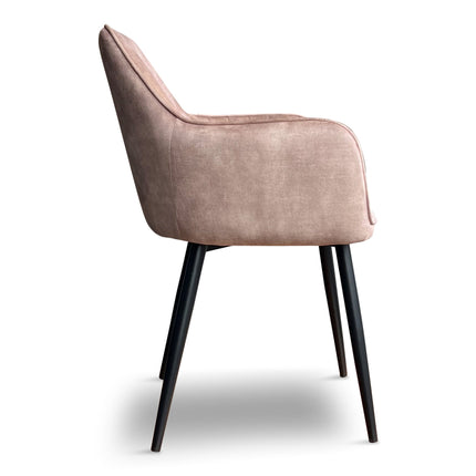 Eetkamerstoel Benjamin Velvet Liver