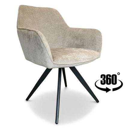 Eetkamerstoel Dallas Fuse Beige