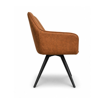 Eetkamerstoel Indiana Misty Cognac