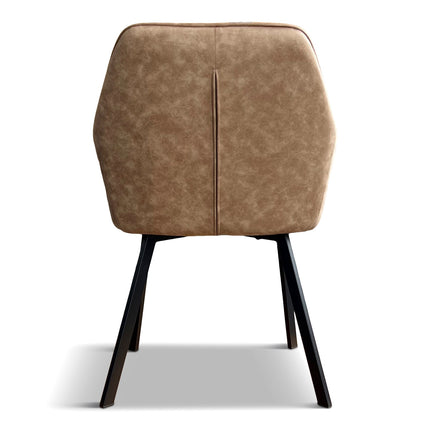 Eetkamerstoel Kansas Misty Light Brown