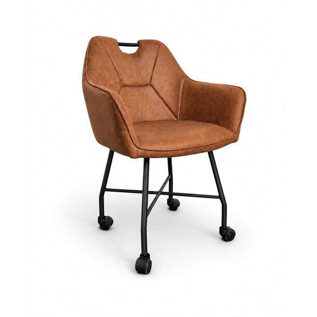 Eetkamerstoel Ohio Misty Cognac