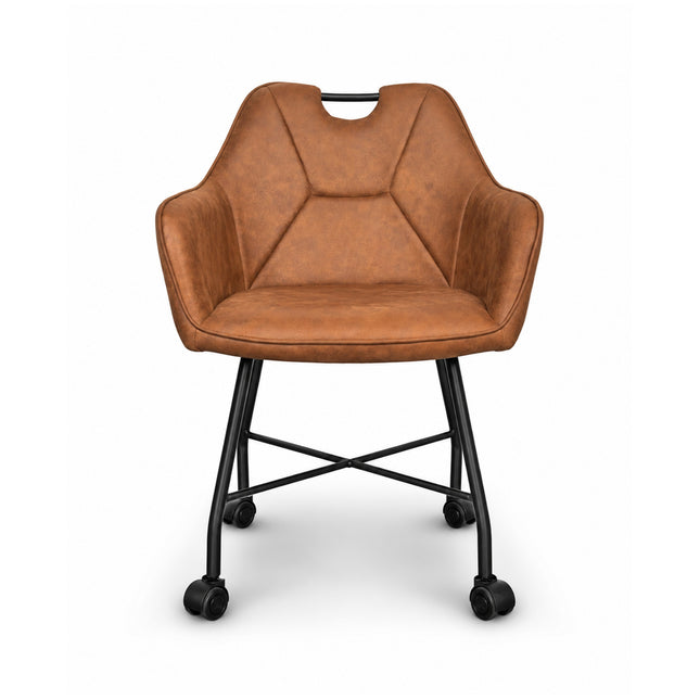 Eetkamerstoel Ohio Misty Cognac