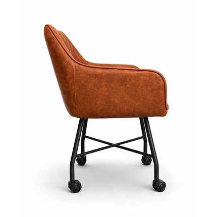Eetkamerstoel Ohio Misty Cognac