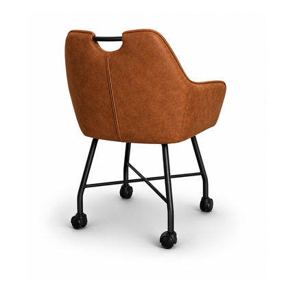 Eetkamerstoel Ohio Misty Cognac