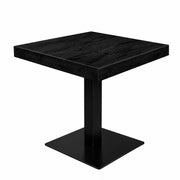 Bistrotafel Porto 70x70cm Mango black