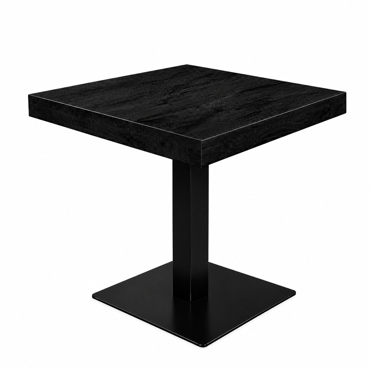 Bistrotafel Porto 70x70cm Mango black