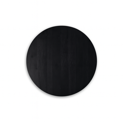 Eettafel Oscar Rond Ø100cm Mango Zwart