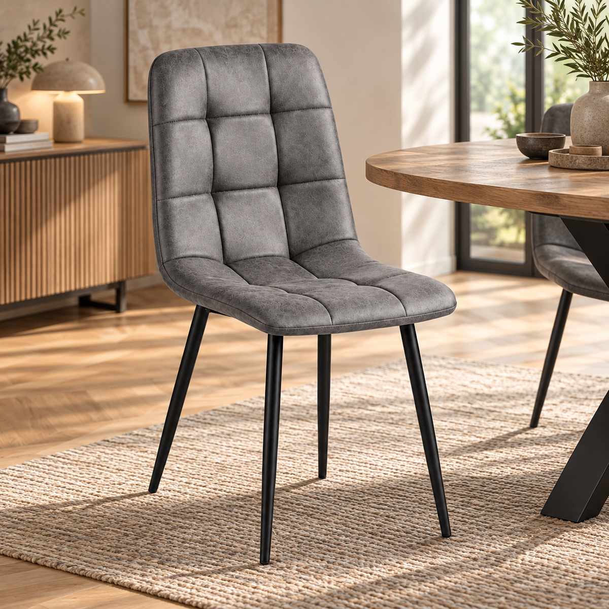 Stoel Cody Misty Dark grey