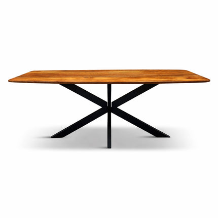Eettafel Deens Ovaal Elise 150x80cm Mango Honey brown