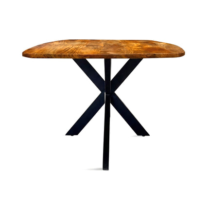 Eettafel Deens Ovaal Elise 150x80cm Mango Honey brown