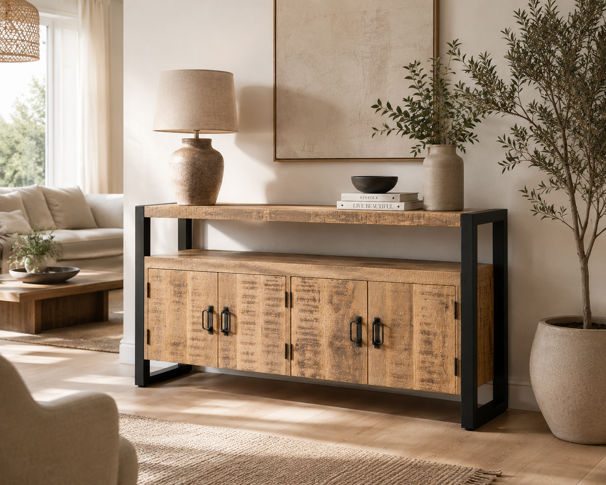 Dressoir Britt 4 deurs mango