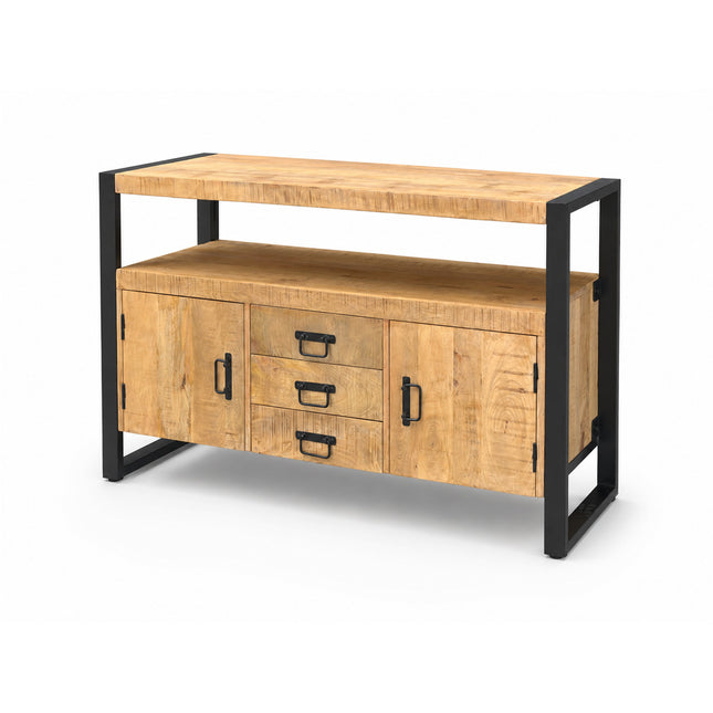 Dressoir Britt 2 deurs / 3 laden mango
