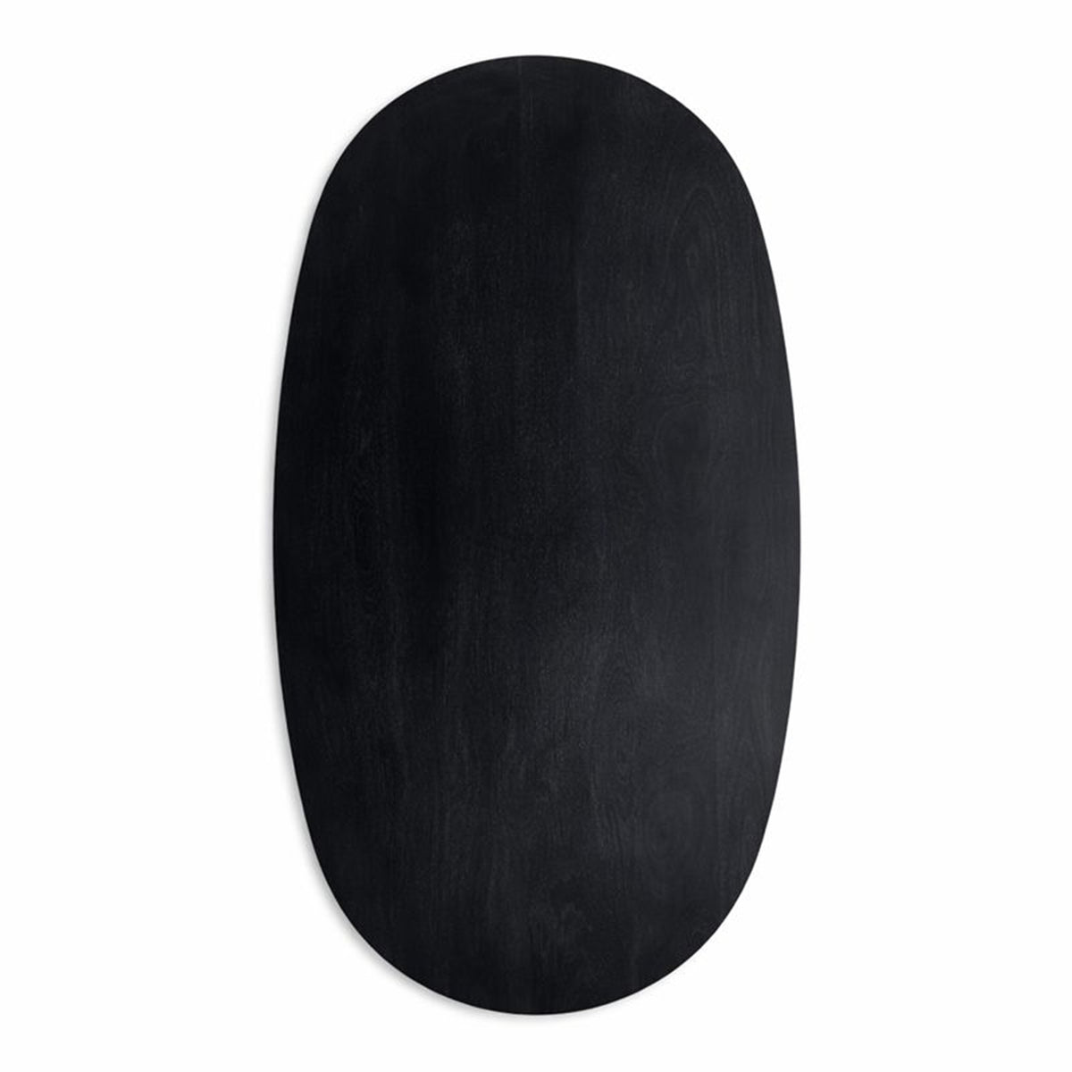 Eettafel Deens Ovaal Björn 150x90cm Mango Zwart