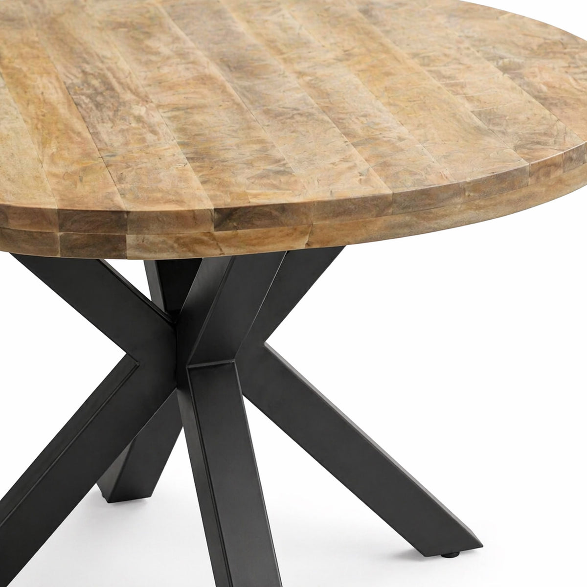 Eettafel Lars Rond Ø130cm Mango