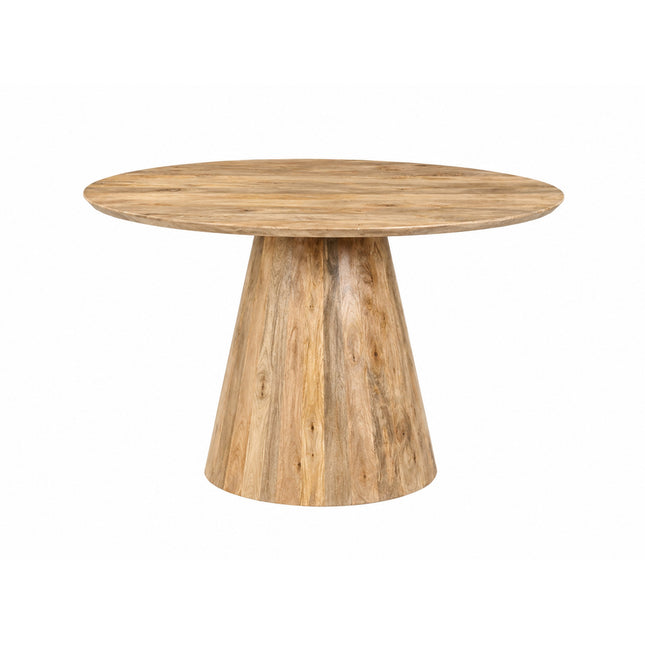 Eettafel Aksel Rond Ø120cm / Iconic base mango naturel