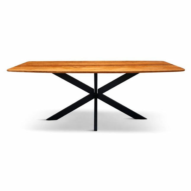 Eettafel Deens Ovaal Elise 160x80cm Mango Naturel