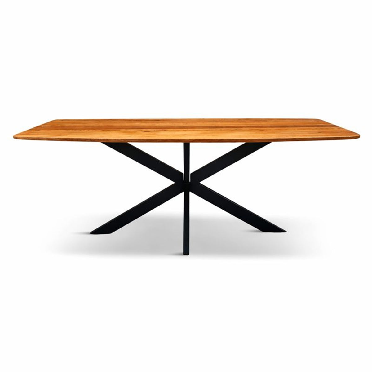 Eettafel Deens Ovaal Elise 160x80cm Mango Honey brown