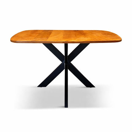 Eettafel Deens Ovaal Elise 200x100cm Mango Honey brown