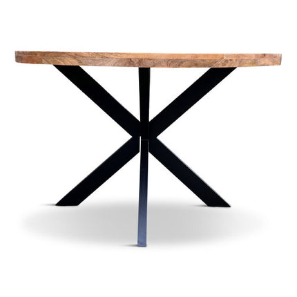 Eettafel Oscar Rond Ø110cm Mango Naturel