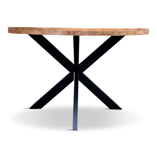 Eettafel Oscar Rond Ø120cm Mango Naturel