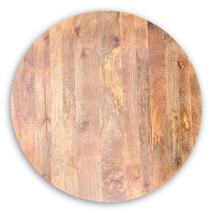 Eettafel Oscar Rond Ø110cm Mango Naturel