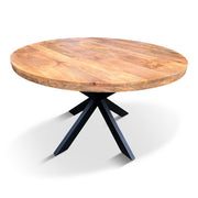 Eettafel Oscar Rond Ø120cm Mango Naturel