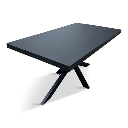 Eettafel Julia 160x90cm Mango Black
