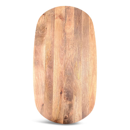 Eettafel Deens Ovaal Björn 190x100cm Mango Naturel