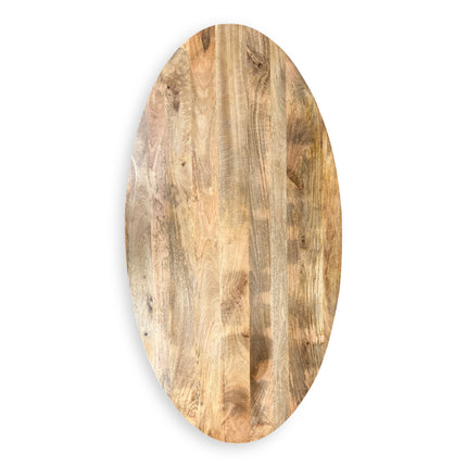 Eettafel Silvia Ovaal 150x90cm Mango Naturel