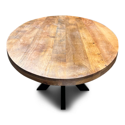 Eettafel Silvia Ovaal 300x120cm Mango Naturel