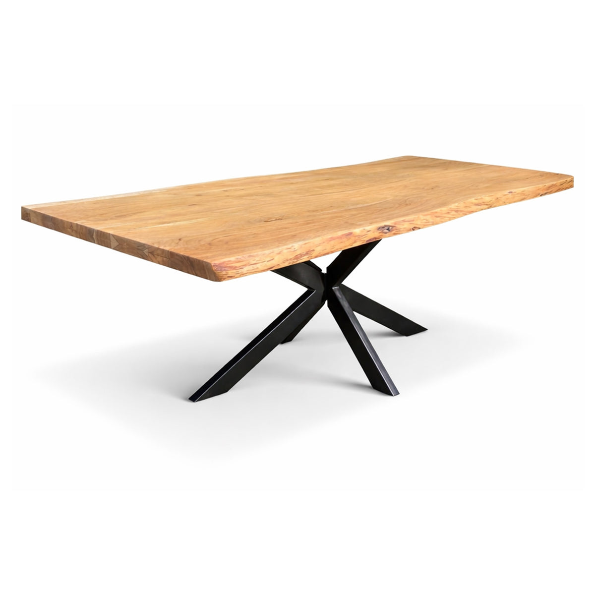 Eettafel Max 160x90cm Acacia Boomstamtafel Live Edge