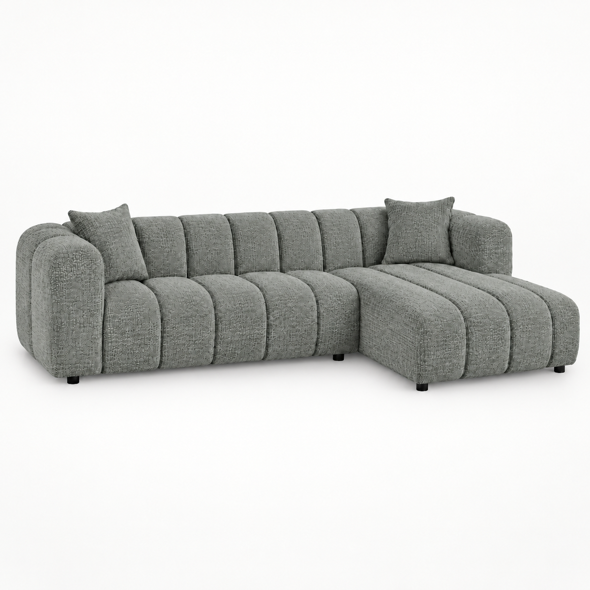 Hoekbank Dreamer break grey right