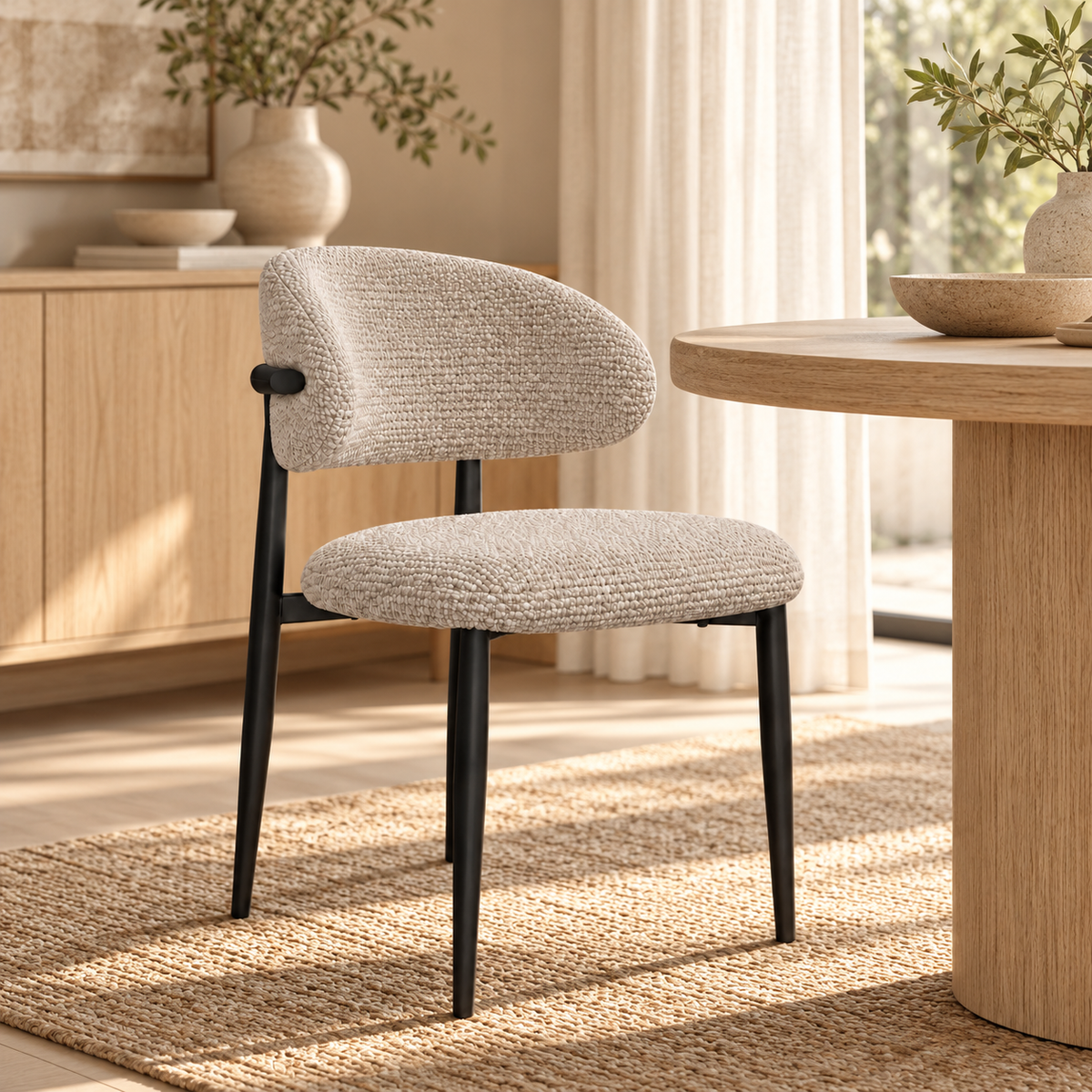 Stoel Nolan fancy taupe