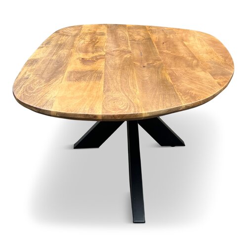 Salontafel Organisch Eva 130x70cm Mango Naturel