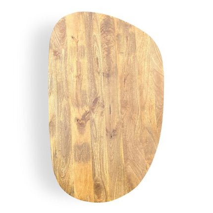 Salontafel Organisch Eva 130x70cm Mango Naturel