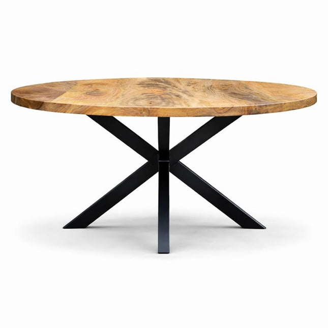 Eettafel Oscar Rond Ø180cm Mango Naturel