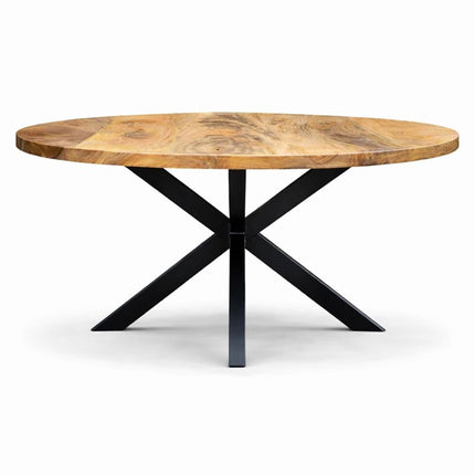 Eettafel Oscar Rond Ø160cm Mango Naturel