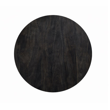 Salontafel Oscar Rond Ø90cm Mango Zwart