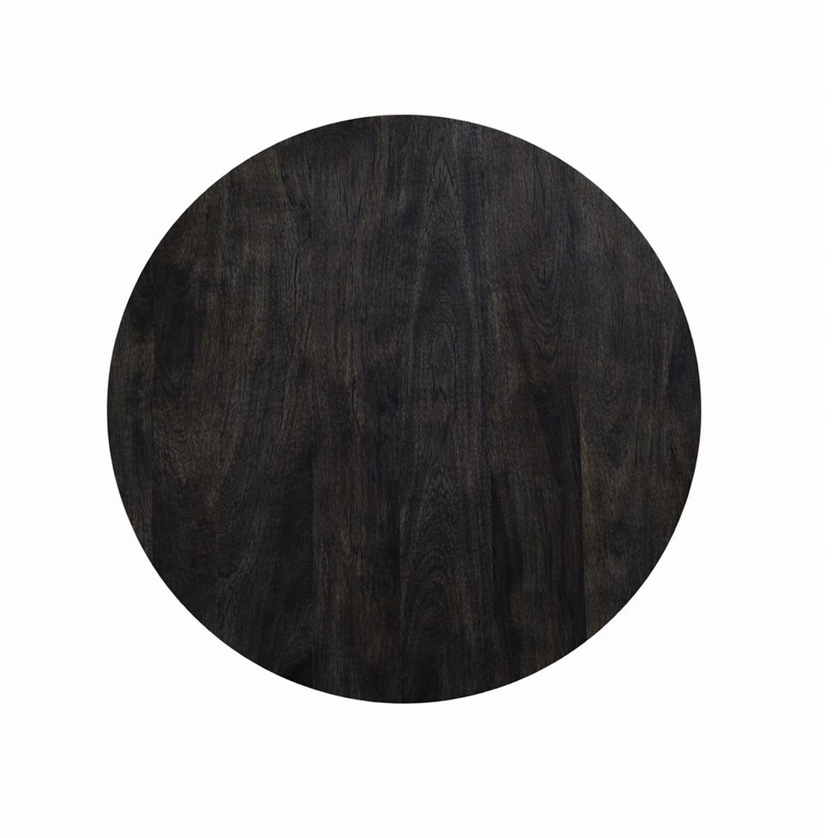 Salontafel Oscar Rond Ø70cm Mango Zwart