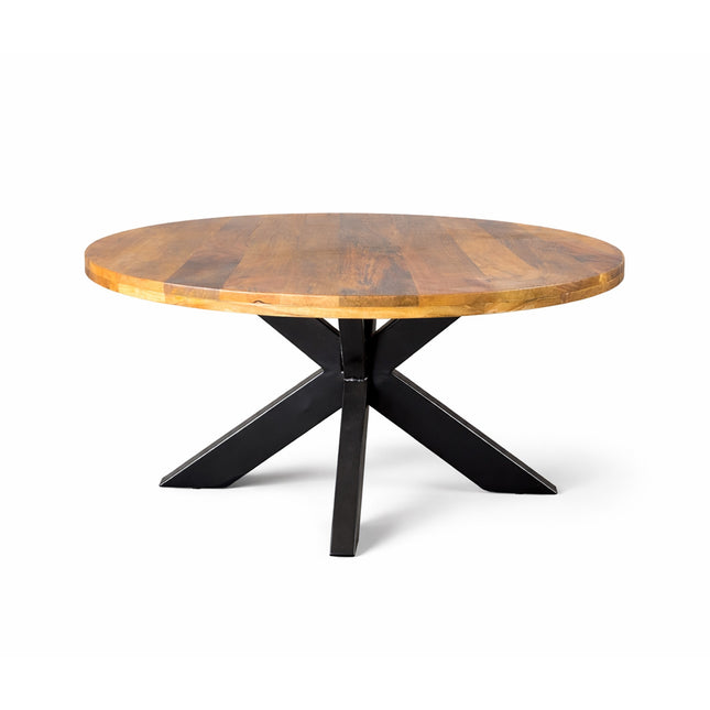 Salontafel Oscar Rond Ø70cm Mango Honey brown