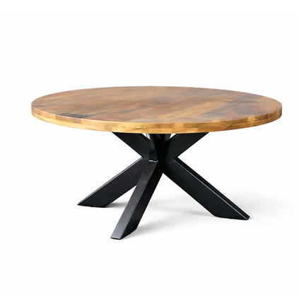 Salontafel Oscar Rond Ø90cm Mango Honey brown